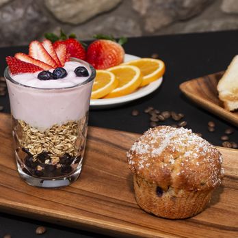 Morning Glory Brunchery - muffin and a cup of yogurt - Breakfast & Brunch Near Me - Mesa, Arizona Morning Glory Brunchery - muffin and a cup of yogurt - Breakfast & Brunch Near Me - Mesa, Arizona