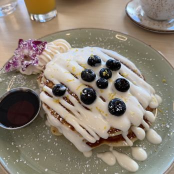 Orchid Brunch - Lemon Ricotta Pancakes - Breakfast & Brunch Near Me - Livonia, Michigan