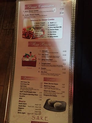 Menu photo 1 Sake Sushi & Grill Placentia, CA Menu photo 1 Sake Sushi & Grill Placentia, CA