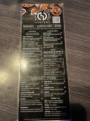 Menu photo 3 Hunters Palm Springs, CA Menu photo 3 Hunters Palm Springs, CA