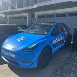 ProSolution - parking at the client's place.