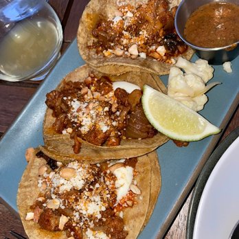 Cara Cara - Roasted Cauliflower Tacos - New American Near Me - Los Angeles, California
