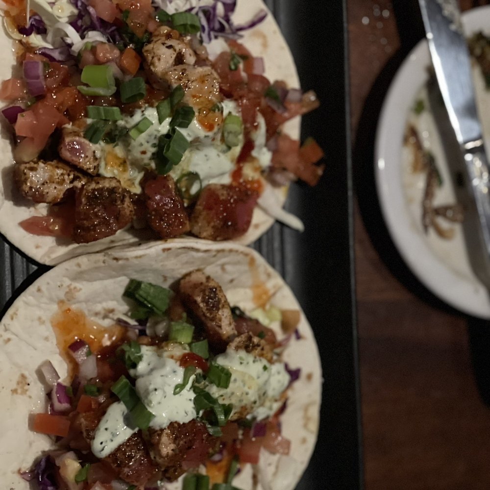 FishBar - Seared Ahi Tuna Tacos - Seafood Near Me - Manhattan Beach, California FishBar - Seared Ahi Tuna Tacos - Seafood Near Me - Manhattan Beach, California