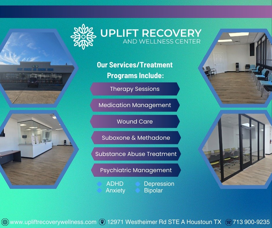 Uplift Recovery & Wellness Center - child therapist in Houston, TX