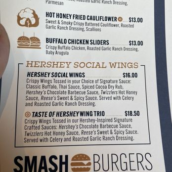 Hershey Social - Menu - Bars Near Me - Hershey, Pennsylvania