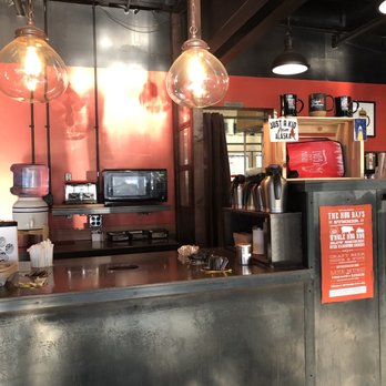 Kaladi Brothers Cafe - Inside counter where you pick up your drinks - Coffee & Tea Near Me - Anchorage, Alaska Kaladi Brothers Cafe - Inside counter where you pick up your drinks - Coffee & Tea Near Me - Anchorage, Alaska