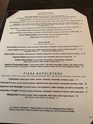 Menu photo 4 Lombardi's Italian Restaurant Bellingham, WA