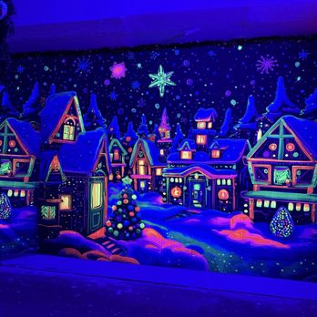 The Place In Time - Black light mural - Haunted Houses Near Me - Reno, Nevada The Place In Time - Black light mural - Haunted Houses Near Me - Reno, Nevada