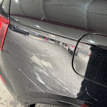 LUV Car Wash - Sunset Blvd - This is my car after the carwash. Can't even tell that it's "clean". Don't waste your time and money - Car Wash Near Me - Los Angeles, California