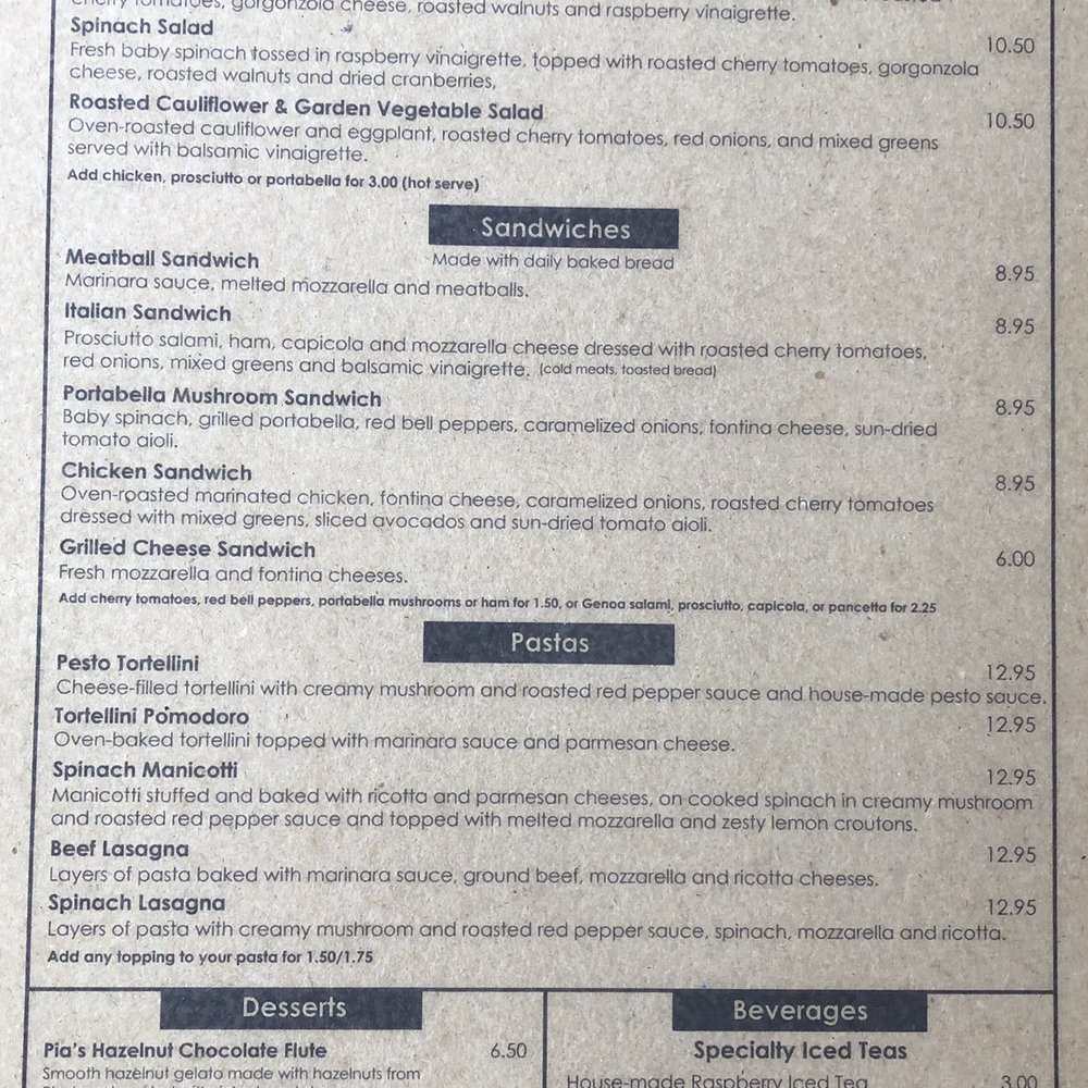 Angeli's Pizzeria - Angeli's Menu 2/2 - Pizza Near Me - Baltimore, Maryland