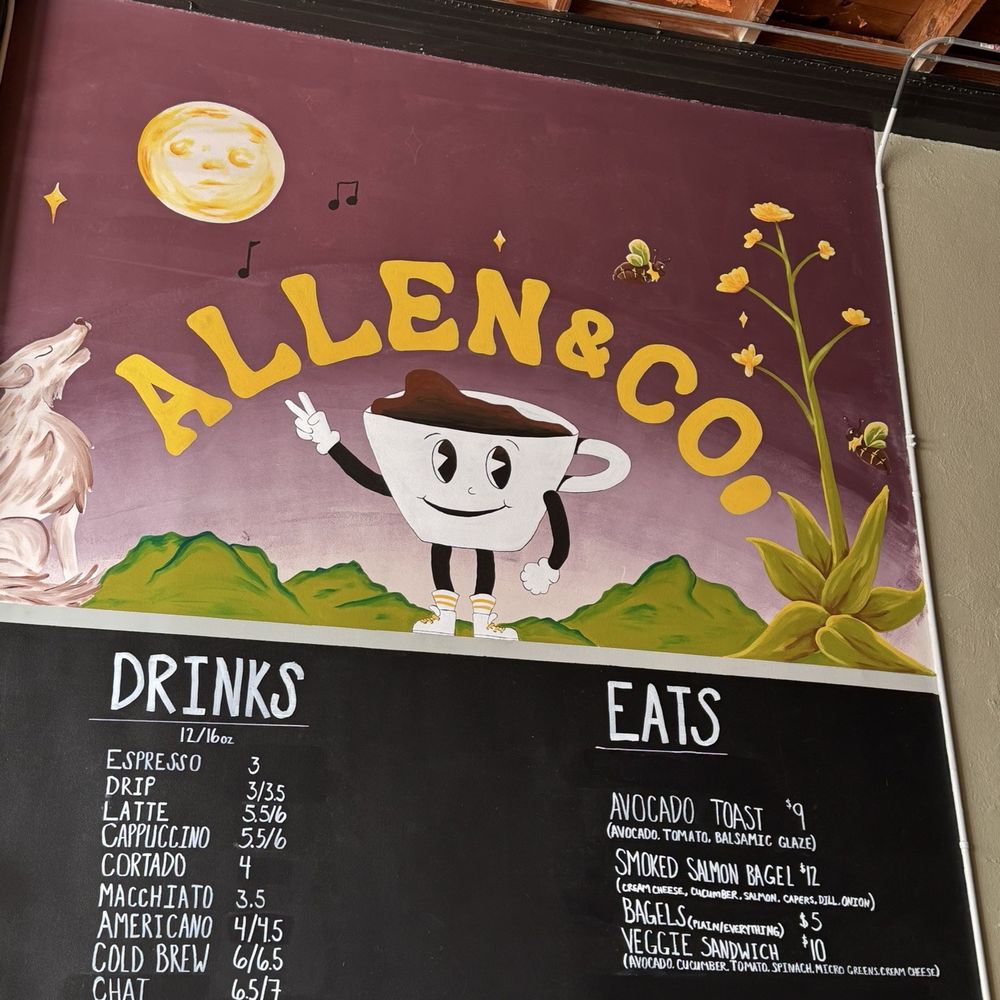Allen & Co Coffee - Menu - Coffee & Tea Near Me - Bisbee, Arizona