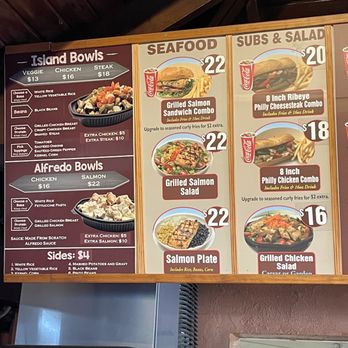 Chester Fried - Menu: Bowls, Seafood, Subs, Salads - Pizza Near Me - St. Thomas, Virgin Islands
