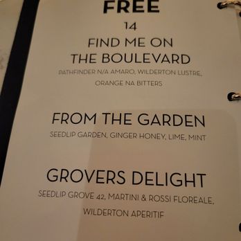 Civility & Unrest - Menu (Mar 2023) - Cocktail Bars Near Me - Bellevue, Washington