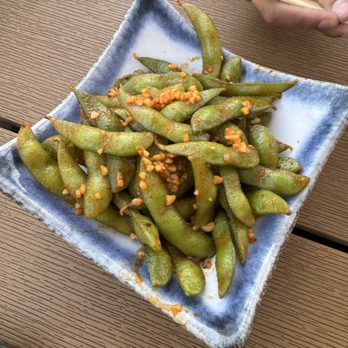 Umiya - Spicy Garlic Edamame - Sushi Bars Near Me - San Antonio, Texas Umiya - Spicy Garlic Edamame - Sushi Bars Near Me - San Antonio, Texas