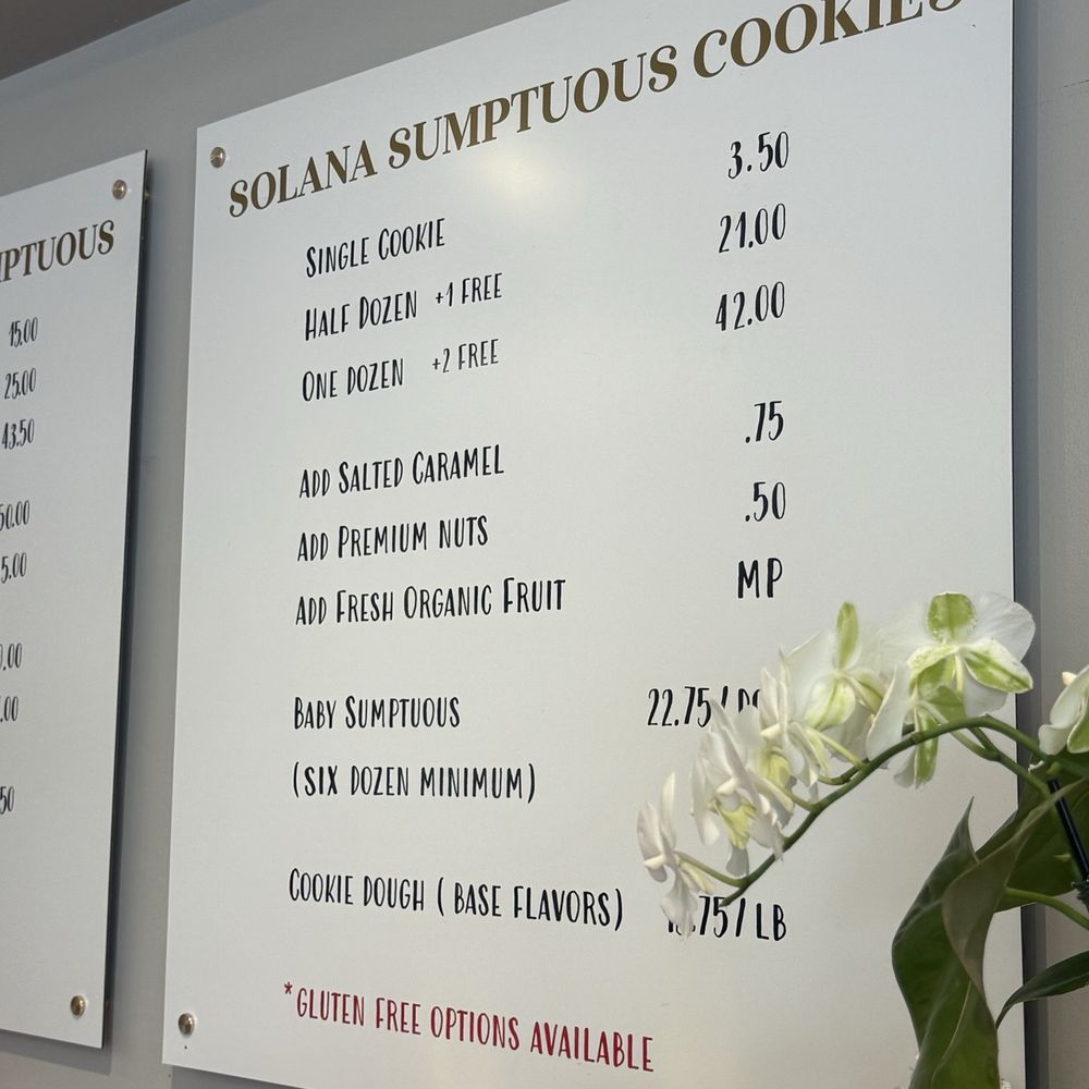 Solana Sumptuous Cookies - Bakeries Near Me - Solana Beach, California Solana Sumptuous Cookies - Bakeries Near Me - Solana Beach, California