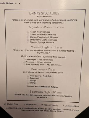 Menu photo 3 Skye Avenue Kitchen & Lounge Surrey, BC