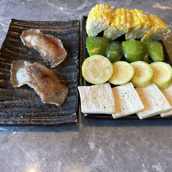 Ishoni Yakiniku - A5 Nigiri, Vegetable Combo - Barbeque Near Me - Seattle, Washington