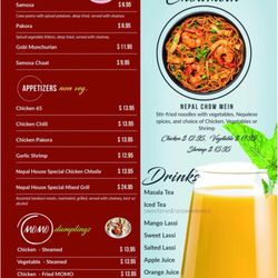 Nepal House - Menu as of 10-06-24