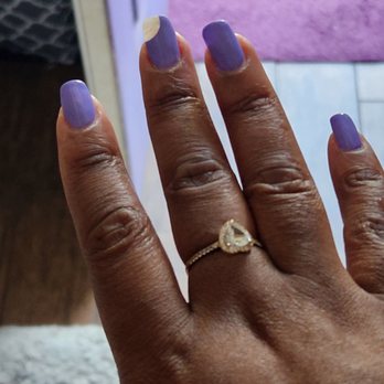 Ziva Nail Lounge - Definitely shouldn't look like this after 3 days. - Nail Salons Near Me - Fort Worth, Texas Ziva Nail Lounge - Definitely shouldn't look like this after 3 days. - Nail Salons Near Me - Fort Worth, Texas