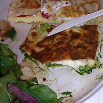 Crazy Crepe Cafe - Why's left when I remembered to take a pic of the Italiano and Western hubby and I split. - Gluten-Free Near Me - Selden, New York