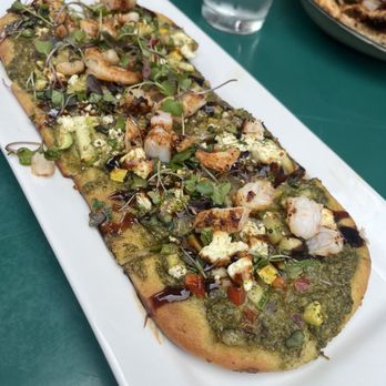 Forgotten Tonic - Pesto flatbread - Wine Bars Near Me - Saint Augustine, Florida Forgotten Tonic - Pesto flatbread - Wine Bars Near Me - Saint Augustine, Florida