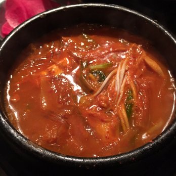 Honey Pig - Such a good bowl of Kimchi Jiggae that I was able to finish it all by myself last night - Korean Near Me - Duluth, Georgia