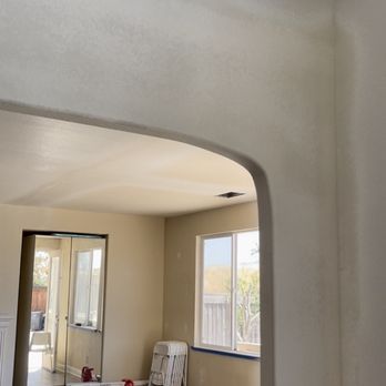 Serrano Drywall - Finish product after drywall and texture. - Drywall Installation & Repair Near Me