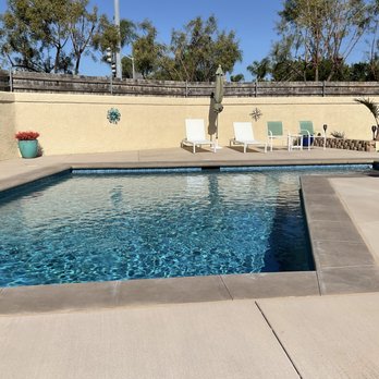 Dream Pools and Spas - 14x23 pool with 9x9 Baja shelf. - General Contractors Near Me - Carlsbad, California