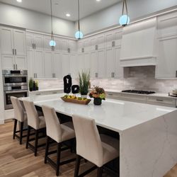 ANK Construction - Kitchen with extra long island