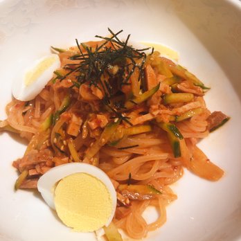 Anjin - This Spicy Cold Noodles is a MUST!! - Japanese Near Me - Costa Mesa, California Anjin - This Spicy Cold Noodles is a MUST!! - Japanese Near Me - Costa Mesa, California