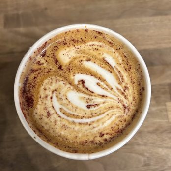 Birch Coffee - Lavender Hibiscus Latte with whole milk - Coffee & Tea Near Me - New York, New York Birch Coffee - Lavender Hibiscus Latte with whole milk - Coffee & Tea Near Me - New York, New York