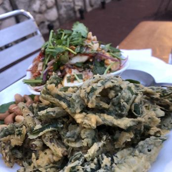 SriPraPhai Thai Restaurant - Watercress salad (vegetarian) - Thai Near Me - Woodside, New York SriPraPhai Thai Restaurant - Watercress salad (vegetarian) - Thai Near Me - Woodside, New York