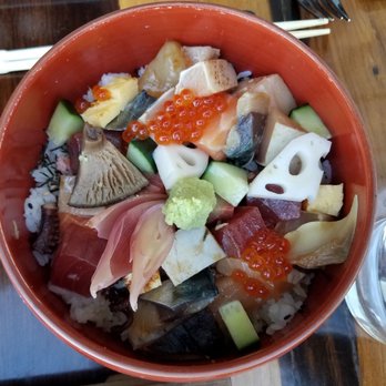 Morimoto Napa - Chirashi Sushi, $33 - Japanese Near Me - Napa, California