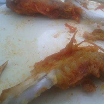 Pizza Plus - the remains of a chicken on a plate - Pizza Near Me - Waterford, New York Pizza Plus - the remains of a chicken on a plate - Pizza Near Me - Waterford, New York