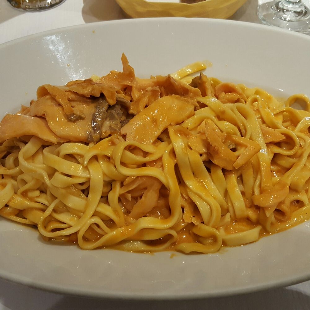 Tagliatelle with Salmon
