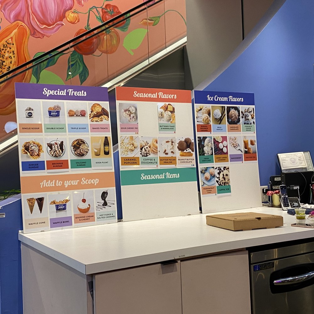 Ice Cream Jubilee - menu and flavors - Ice Cream & Frozen Yogurt Near Me - Arlington, Virginia