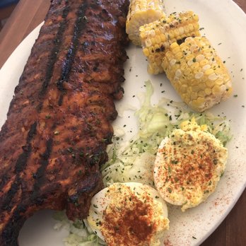 Coconuts - Danish Babyback Barbecued with Ribs Deviled Eggs and Corn on the Cob - Seafood Near Me - Fort Lauderdale, Florida Coconuts - Danish Babyback Barbecued with Ribs Deviled Eggs and Corn on the Cob - Seafood Near Me - Fort Lauderdale, Florida