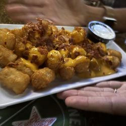 Art's Tap House - Loaded tots. Could use some scallions for some zip
