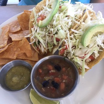 Bluewater Boathouse Seafood Restaurant Coronado - Fish taco. Mahi mahi on corn tortolla. - Seafood Near Me - Coronado, California