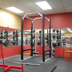 Giorgio's Fitness Center - Power Rack with a deadlift station.