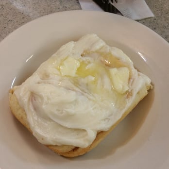 Chick's Cafe - Their homemade cinnamon roll to die for. Melts in your mouth. - American Near Me - Heber City, Utah