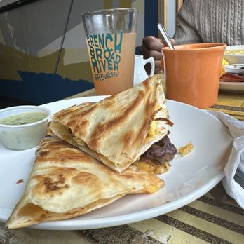 WALK - Breakfast quesadillas - New American Near Me - Asheville, North Carolina