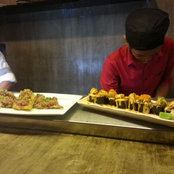 Sensei Sushi Bar - Tuna Tartare and Tuna and Scallops spicy maki - Japanese Near Me - Parañaque, NCR