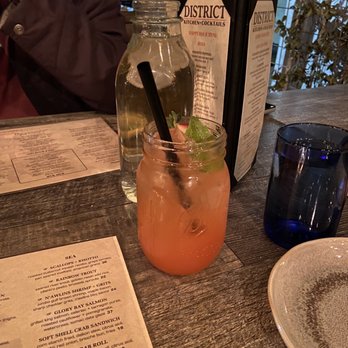 District Kitchen - Anderson Lane - Soft Glow, skimpy on alcohol, too much syrupy!! - New American Near Me - Austin, Texas District Kitchen - Anderson Lane - Soft Glow, skimpy on alcohol, too much syrupy!! - New American Near Me - Austin, Texas