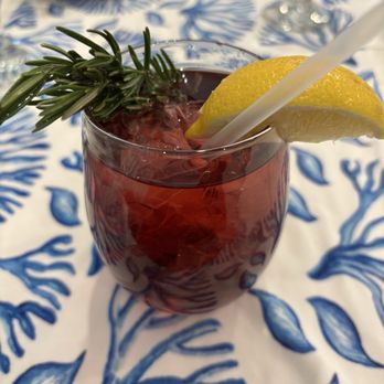 Smyrna Restaurant - Non-alcoholic pomegranate spots for those who are driving and not taking advantage of bottomless mimosas. Very tasty!!! - Greek Near Me - Alexandria, Virginia