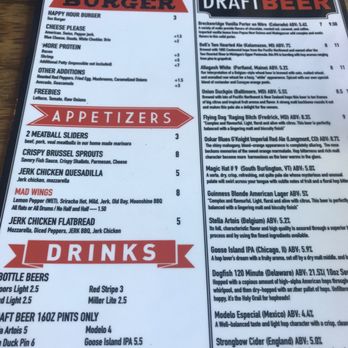 Mad Cow Grill - Drink and happy hour menu - American Near Me - Laurel, Maryland Mad Cow Grill - Drink and happy hour menu - American Near Me - Laurel, Maryland