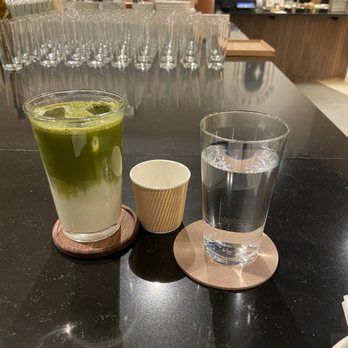 Lucky Star - Iced Matcha + Simple syrup sidecar - Cocktail Bars Near Me - Atlanta, Georgia Lucky Star - Iced Matcha + Simple syrup sidecar - Cocktail Bars Near Me - Atlanta, Georgia