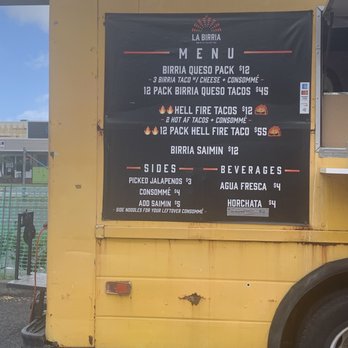 La Birria - Menu - Mexican Near Me - Aiea, Hawaii