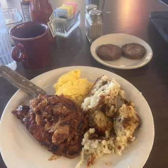 Flat Tire Diner - Pork chop House Coffee 2 Eggs 1 Egg, Hashbrowns - American Near Me - Old Hickory, Tennessee Flat Tire Diner - Pork chop House Coffee 2 Eggs 1 Egg, Hashbrowns - American Near Me - Old Hickory, Tennessee