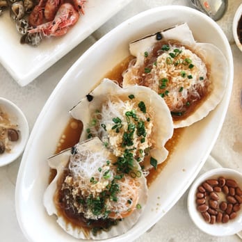 西貢全記海鮮酒家 - Steamed scallops with vermicelli - Seafood Near Me - Hong Kong, HK
